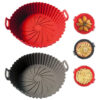 Canastilla de Silicona para Freidora de Aire Reutilizable Antiadherente
