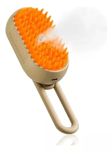 Cepillo Vaporizador para Mascotas Recargable USB 3 en 1
