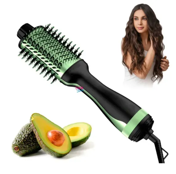 Cepillo Secador de Cabello 1300W con Tecnología Iónica y Cerámica